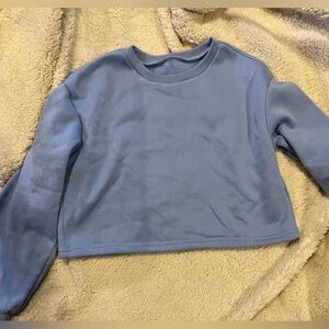 Soft crop sweater!